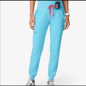 Figs Neon Blue Zamora Jogger